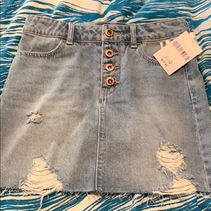 Girls denim skirt